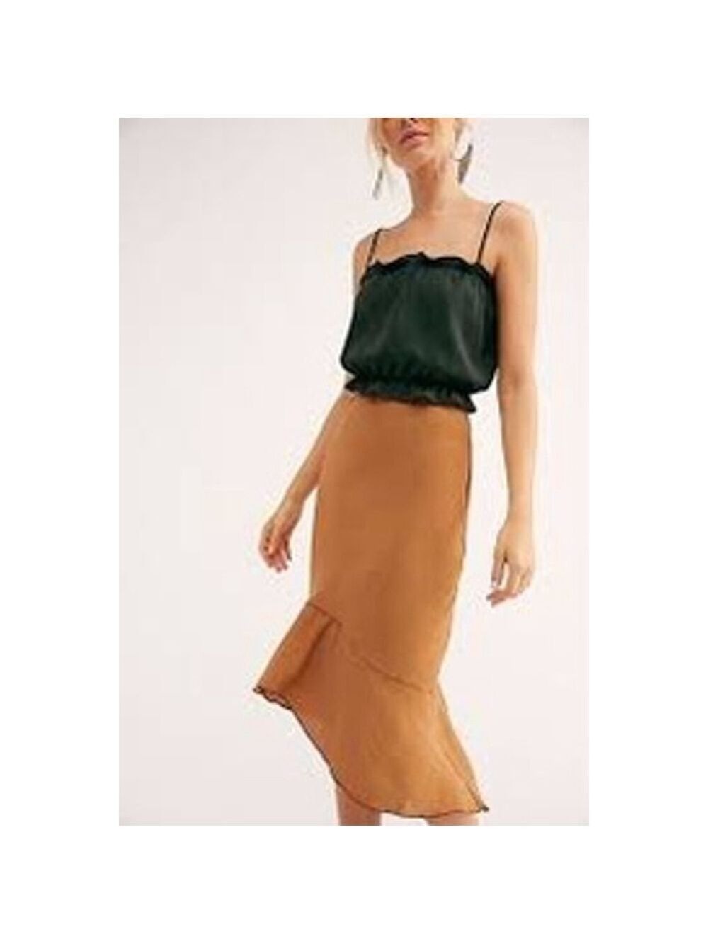 Free People Set Size M&L Green Brown NWT